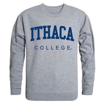 Ithaca College Game Day Crewneck Pullover Sweatshirt Sweater Heather Grey