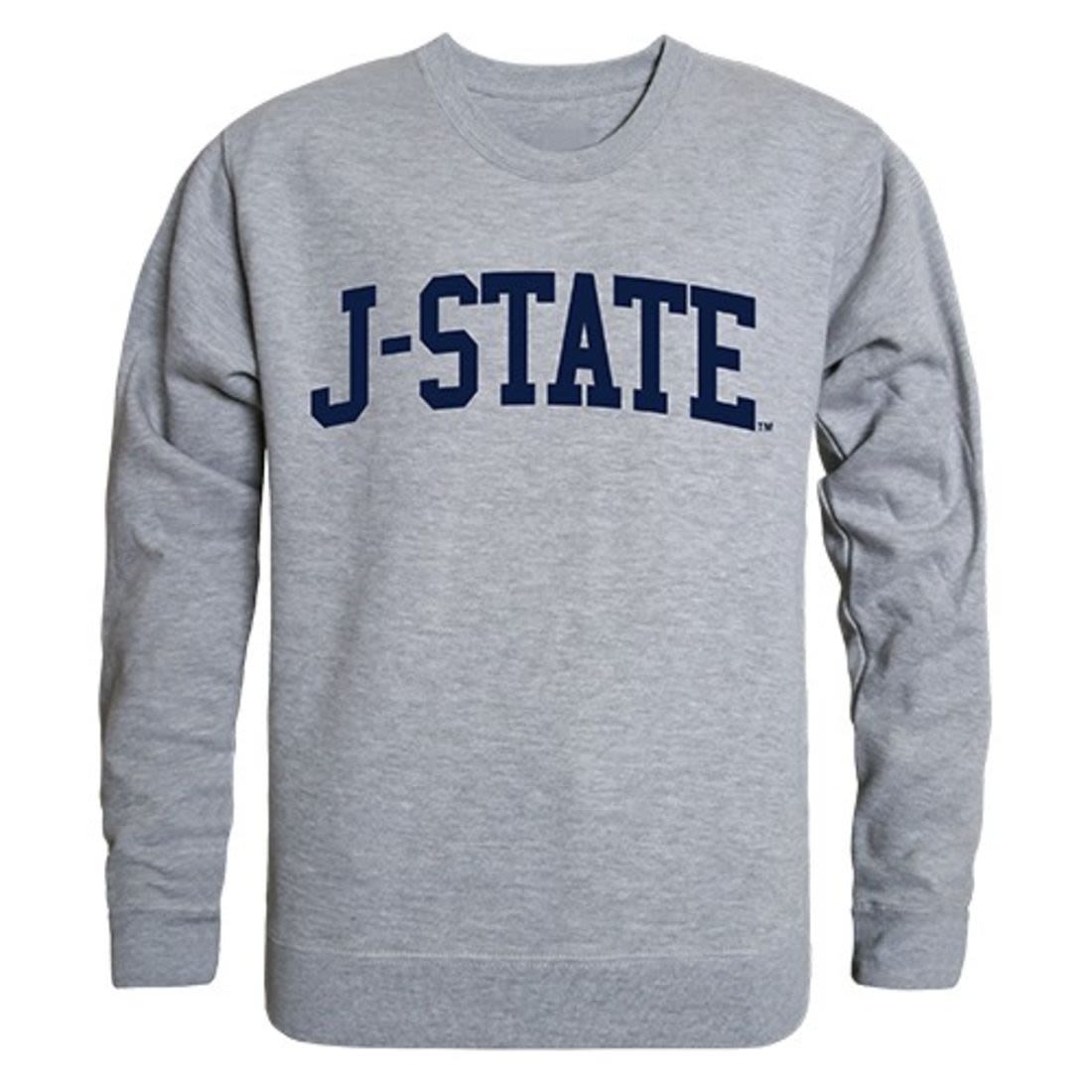 JSU Jackson State University Game Day Crewneck Pullover Sweatshirt Sweater Heather Grey