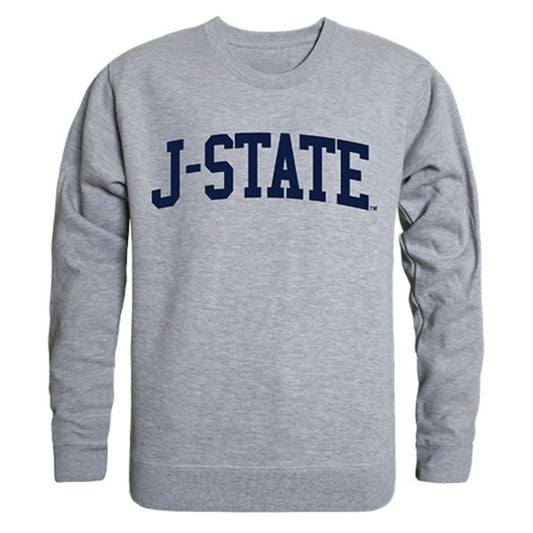 JSU Jackson State University Game Day Crewneck Pullover Sweatshirt Sweater Heather Grey
