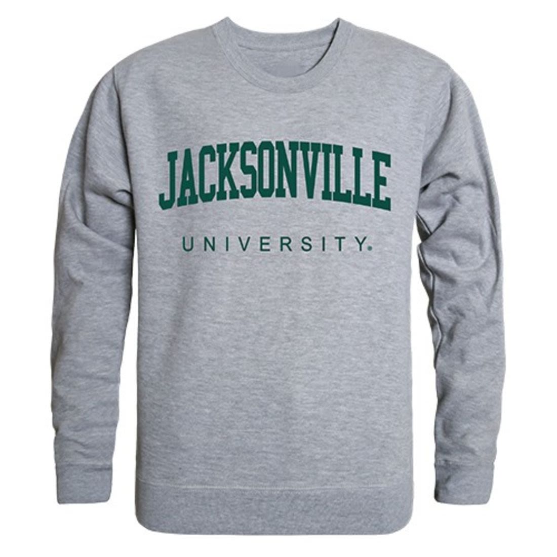 JU Jacksonville University Game Day Crewneck Pullover Sweatshirt Sweater Heather Grey