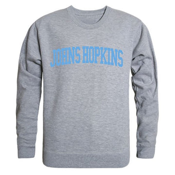 JHU Johns Hopkins University Game Day Crewneck Pullover Sweatshirt Sweater Heather Grey