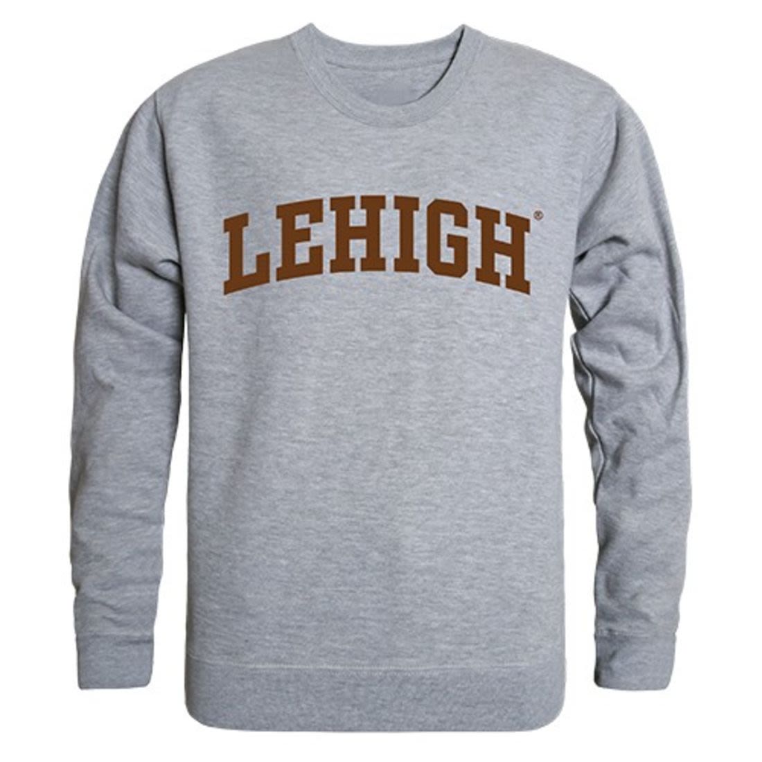 Lehigh University Game Day Crewneck Pullover Sweatshirt Sweater Heather Grey