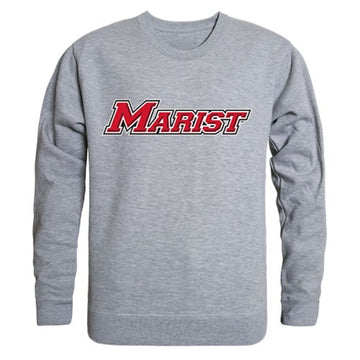 Marist College Game Day Crewneck Pullover Sweatshirt Sweater Heather Grey