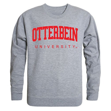 Otterbein University Game Day Crewneck Pullover Sweatshirt Sweater Heather Grey