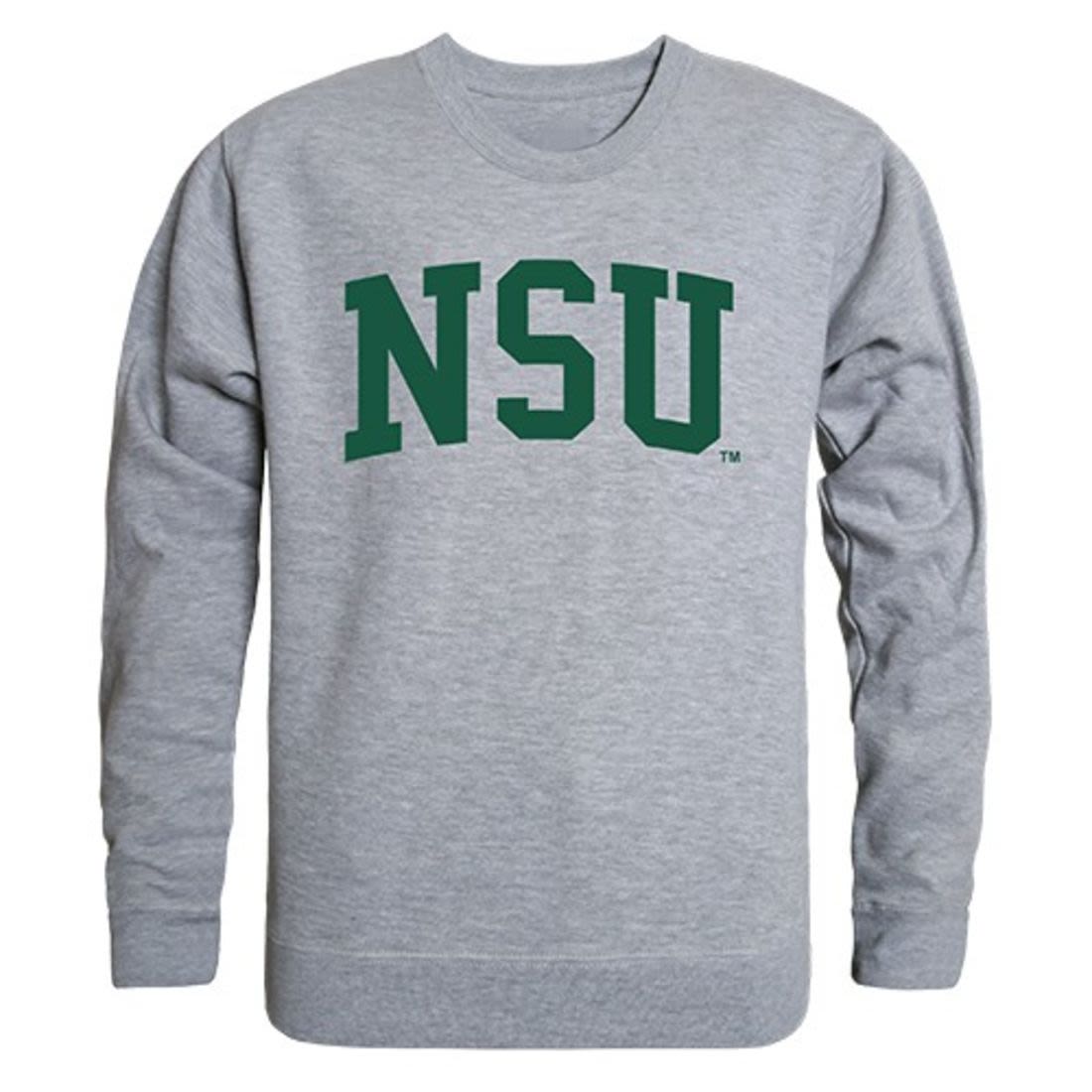 NSU Northeastern State University Game Day Crewneck Pullover Sweatshirt Sweater Heather Grey