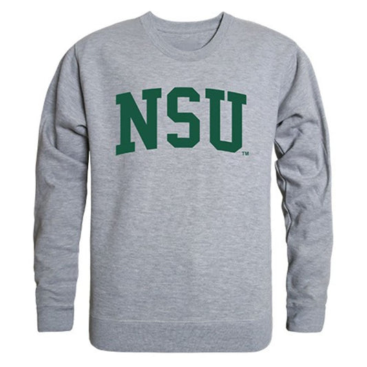 NSU Northeastern State University Game Day Crewneck Pullover Sweatshirt Sweater Heather Grey