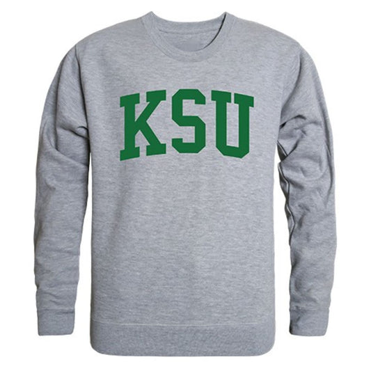 KYSU Kentucky State University Game Day Crewneck Pullover Sweatshirt Sweater Heather Grey