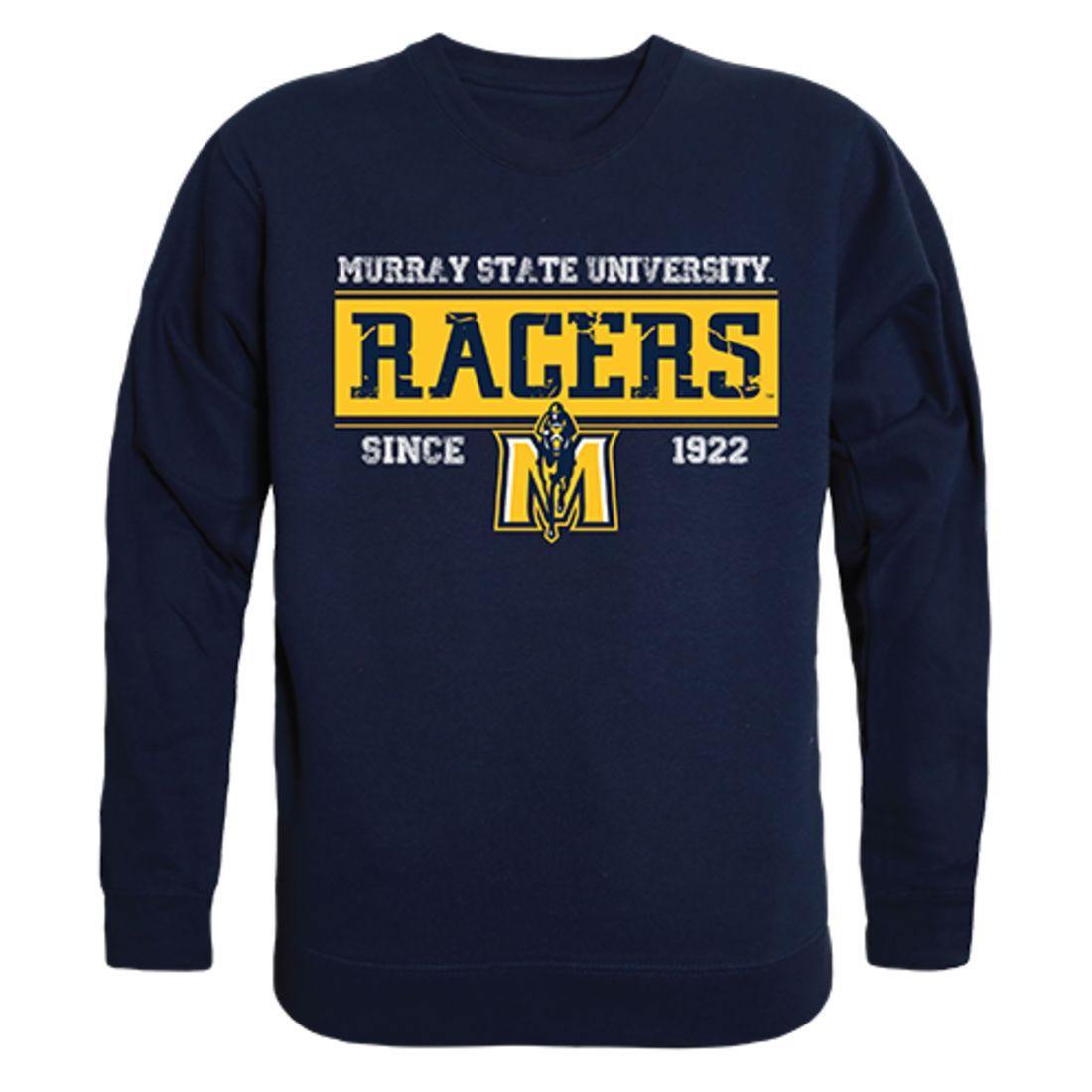 MSU Murray State University Racers Established Crewneck Pullover Sweatshirt Sweater Navy