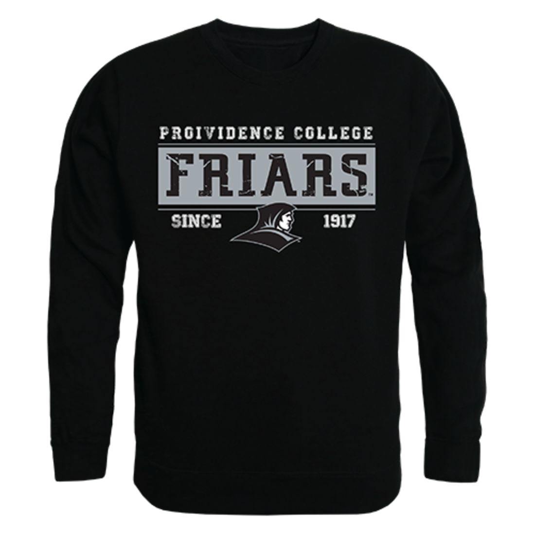 Providence College Friars Established Crewneck Pullover Sweatshirt Sweater Black