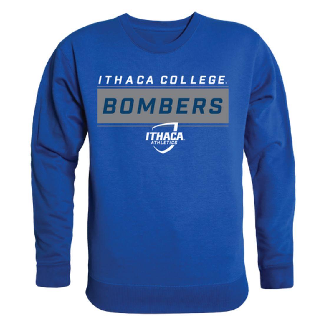 Ithaca College Bombers Established Crewneck Pullover Sweatshirt Sweater Royal