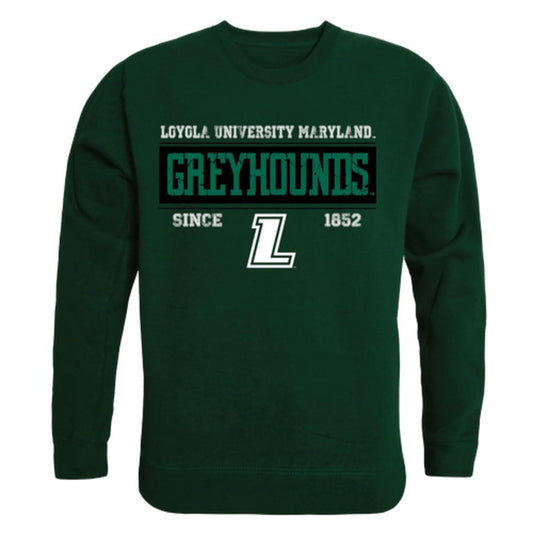 Loyola University Maryland Greyhounds Established Crewneck Pullover Sweatshirt Sweater Forest