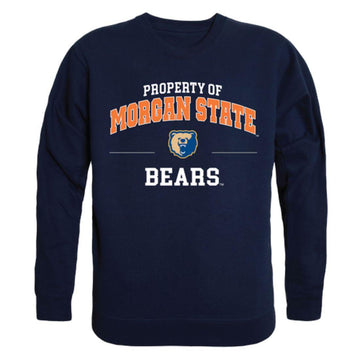 Morgan State University Bears Property Crewneck Pullover Sweatshirt Sweater Navy