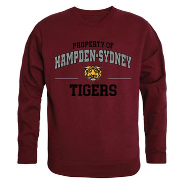 HSC Hampden-Sydney College Tigers Property Crewneck Pullover Sweatshirt Sweater Maroon
