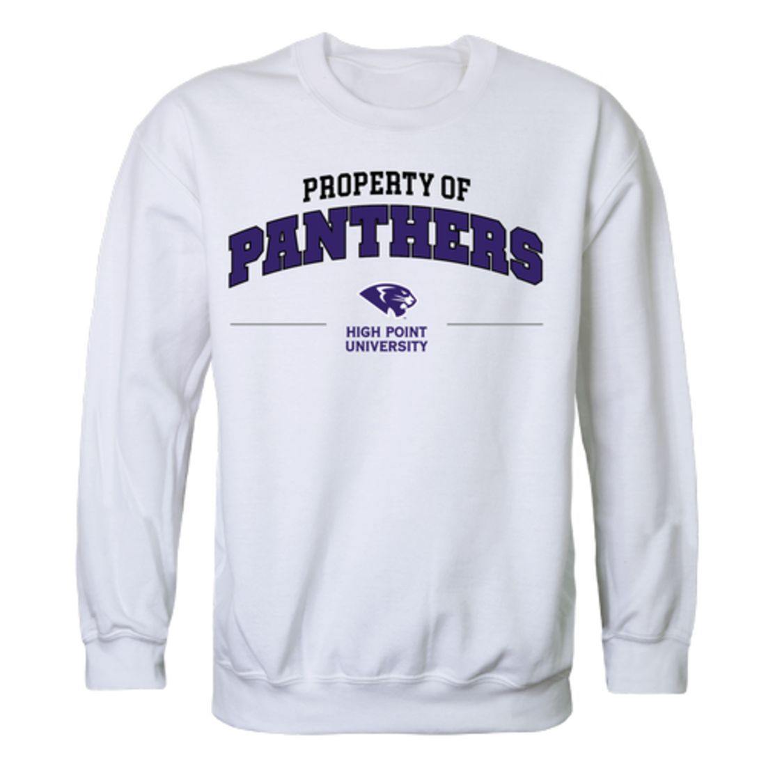 HPU High Point University Panthers Property Crewneck Pullover Sweatshirt Sweater White