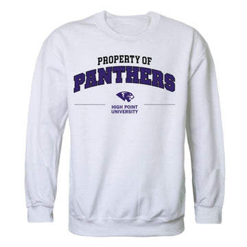 HPU High Point University Panthers Property Crewneck Pullover Sweatshirt Sweater White