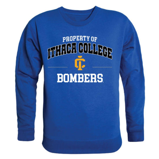 Ithaca College Bombers Property Crewneck Pullover Sweatshirt Sweater Royal