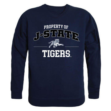 JSU Jackson State University Tigers Property Crewneck Pullover Sweatshirt Sweater Navy