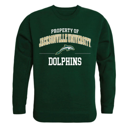 JU Jacksonville University Dolphin Property Crewneck Pullover Sweatshirt Sweater Forest
