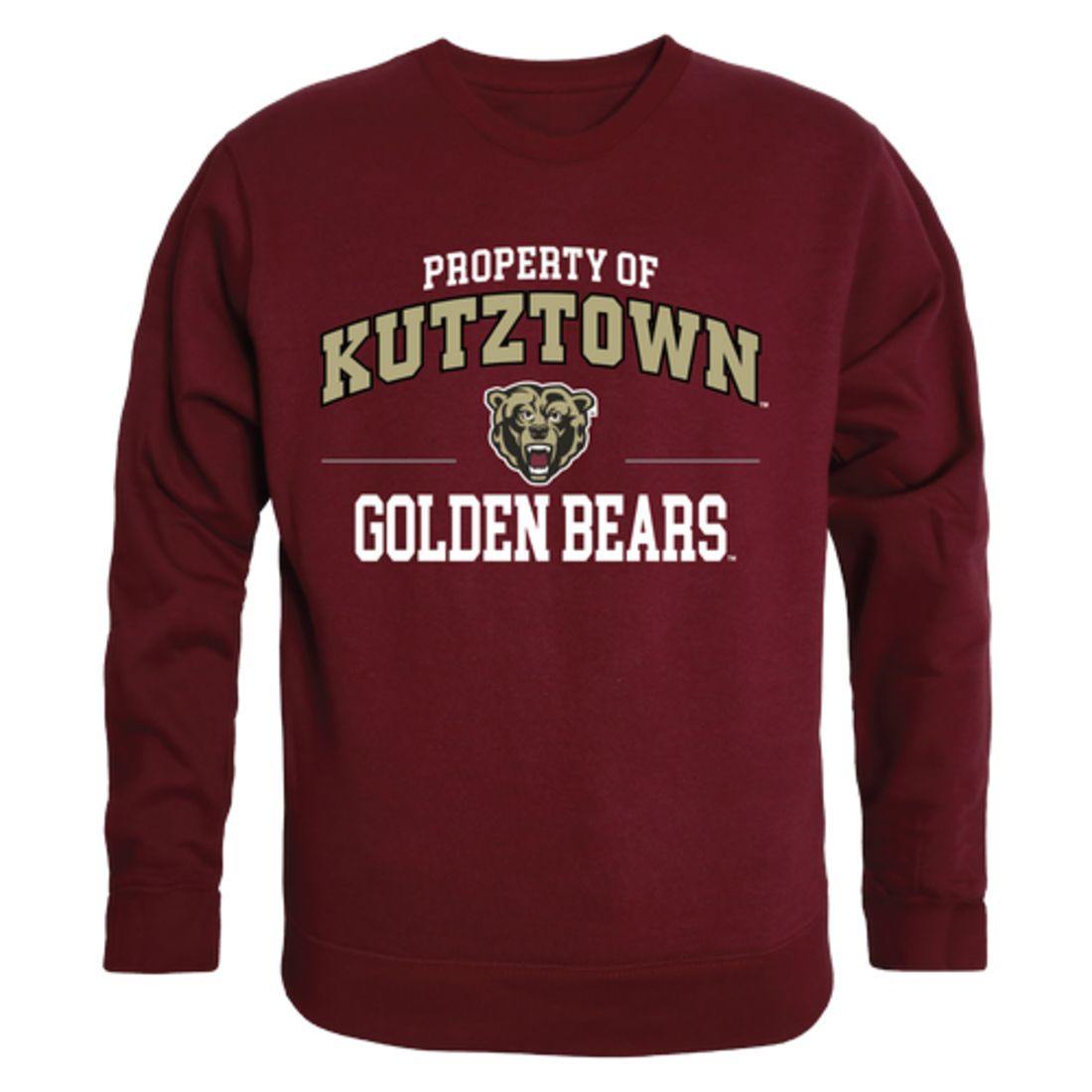 Kutztown University of Pennsylvania Golden Bears Property Crewneck Pullover Sweatshirt Sweater Maroon