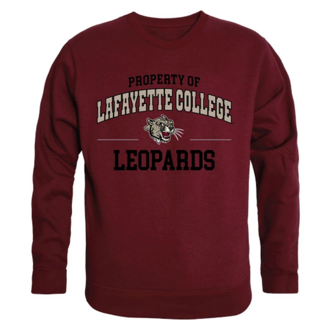 Lafayette College Leopards Property Crewneck Pullover Sweatshirt Sweater Maroon