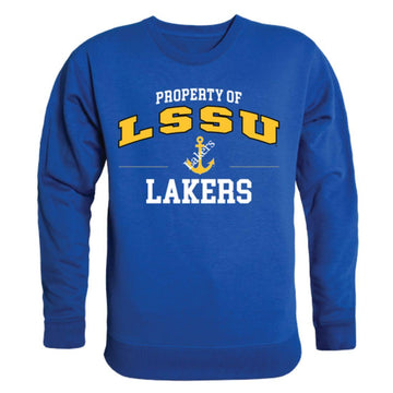LSSU Lake Superior State University Lakers Property Crewneck Pullover Sweatshirt Sweater Royal