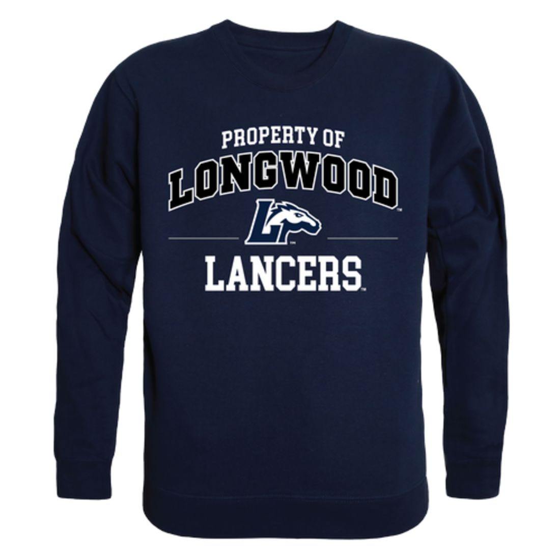 Longwood University Lancers Property Crewneck Pullover Sweatshirt Sweater Navy