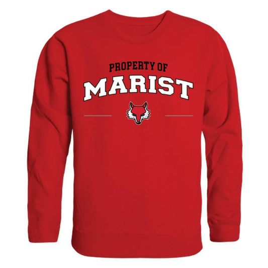 Marist College RedFoxes Property Crewneck Pullover Sweatshirt Sweater Red