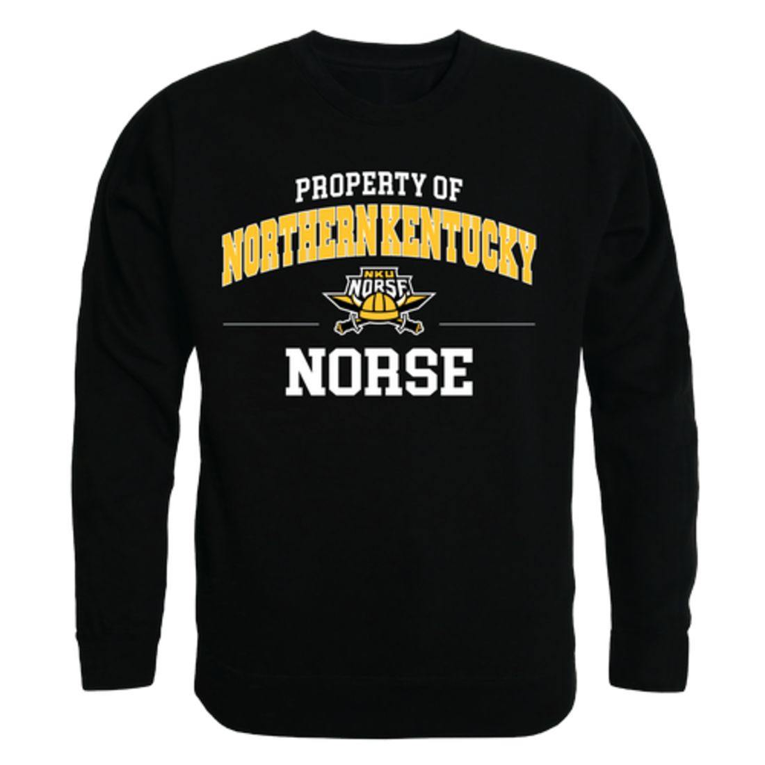 NKU Northern Kentucky University Norse Property Crewneck Pullover Sweatshirt Sweater Black