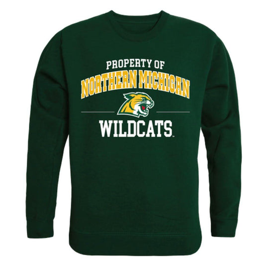 NMU Northern Michigan University Wildcats Property Crewneck Pullover Sweatshirt Sweater Forest