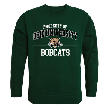 Ohio University Bobcats Property Crewneck Pullover Sweatshirt Sweater Forest