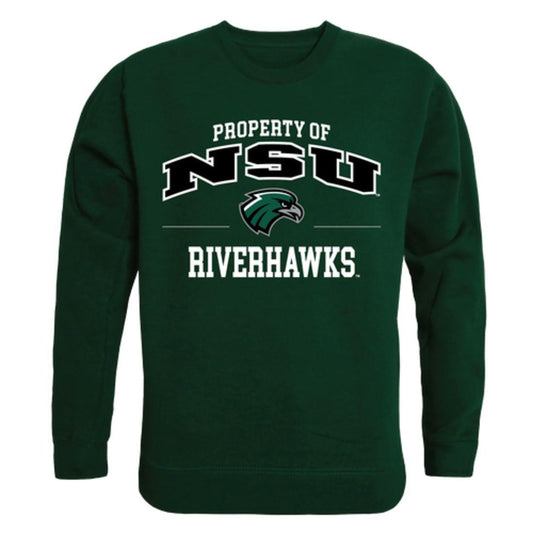 NSU Northeastern State University RiverHawks Property Crewneck Pullover Sweatshirt Sweater Forest