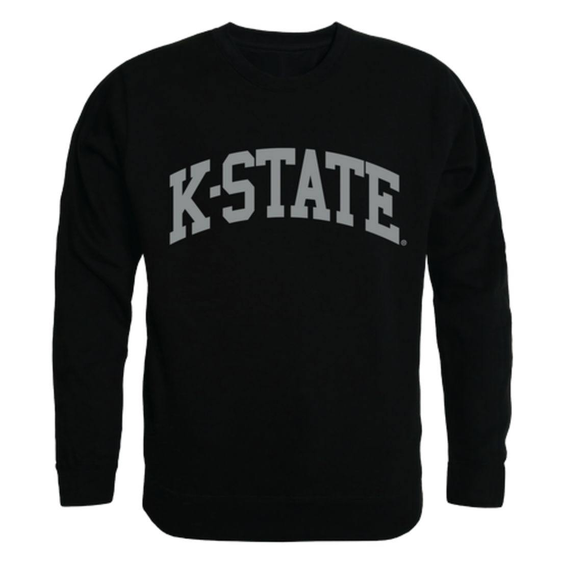 KSU Kansas State University Wildcats Arch Crewneck Pullover Sweatshirt Sweater Black