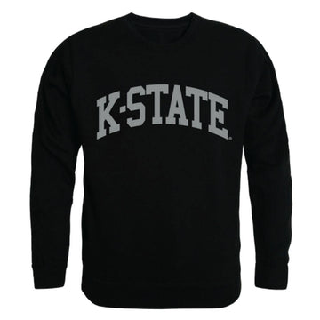 KSU Kansas State University Wildcats Arch Crewneck Pullover Sweatshirt Sweater Black
