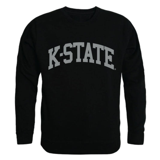 KSU Kansas State University Wildcats Arch Crewneck Pullover Sweatshirt Sweater Black