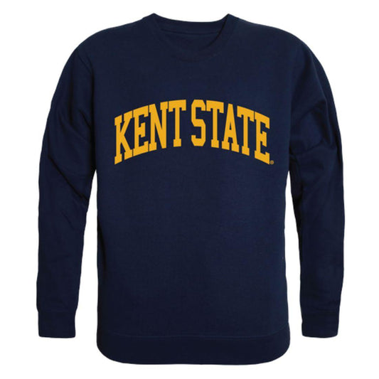 KSU Kent State University The Golden Flashes Arch Crewneck Pullover Sweatshirt Sweater Navy