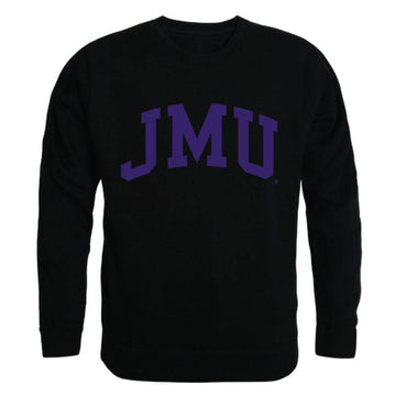 JMU James Madison University Dukes Arch Crewneck Pullover Sweatshirt Sweater Black