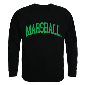 Marshall University Thundering Herd Arch Crewneck Pullover Sweatshirt Sweater Black