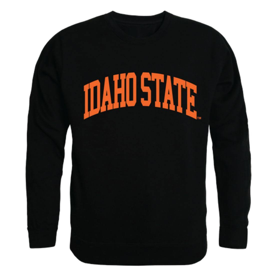 ISU Idaho State University Bengals Arch Crewneck Pullover Sweatshirt Sweater Black