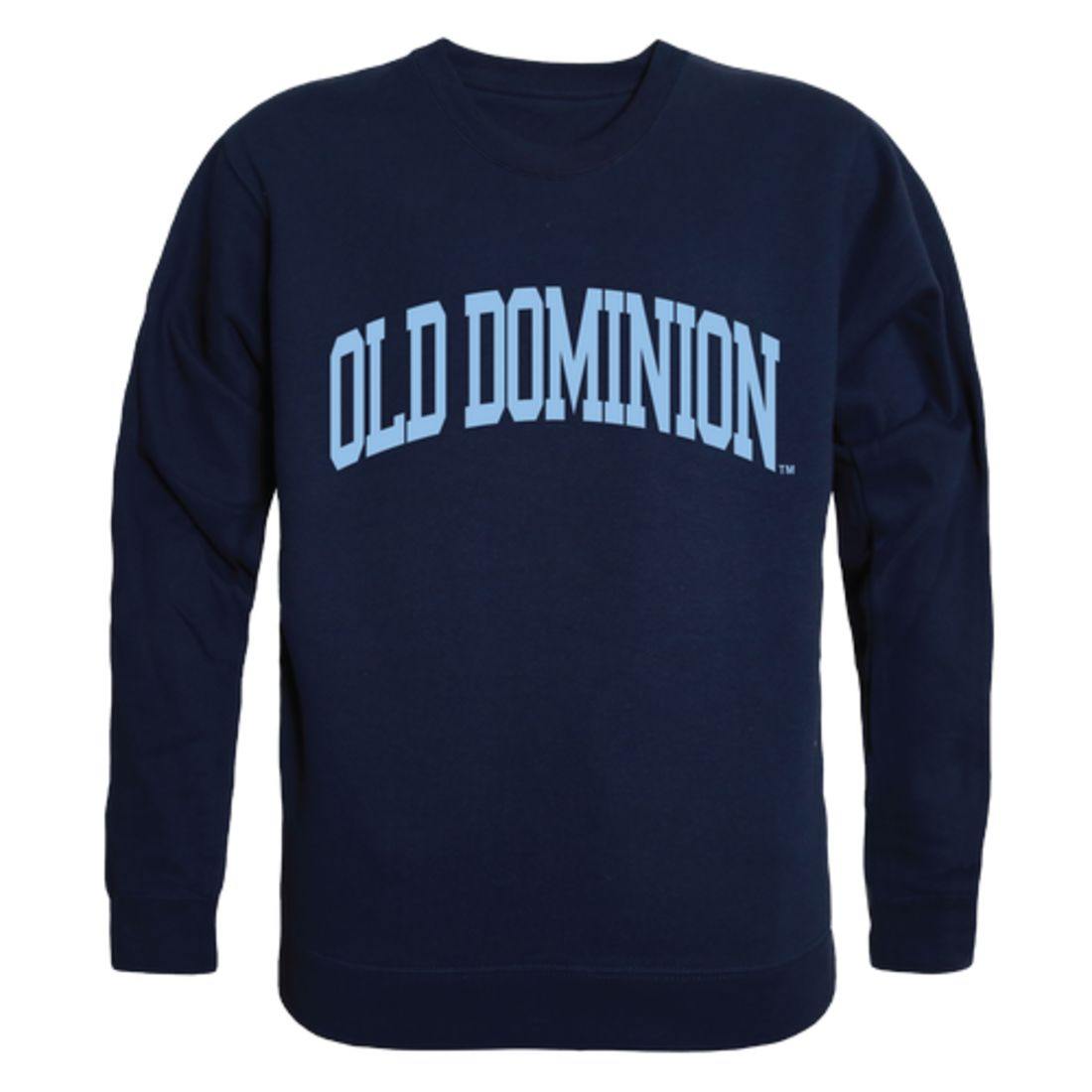 ODU Old Dominion University Monarchs Arch Crewneck Pullover Sweatshirt Sweater Navy