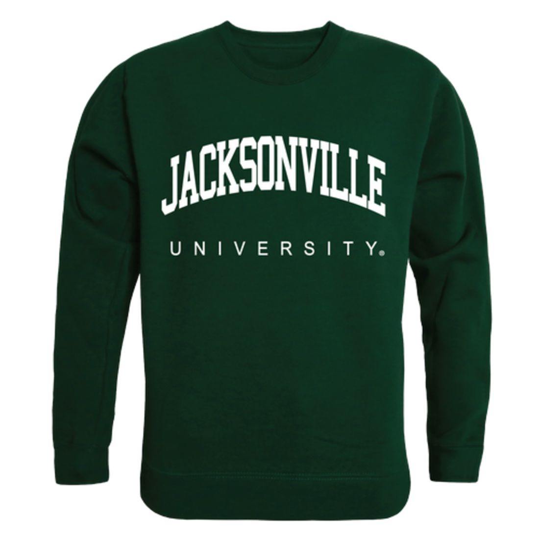 JU Jacksonville University Dolphin Arch Crewneck Pullover Sweatshirt Sweater Forest