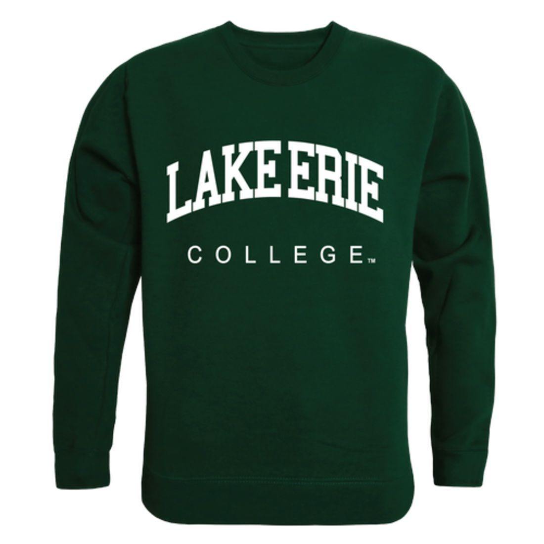 Lake Erie College Storm Arch Crewneck Pullover Sweatshirt Sweater Forest
