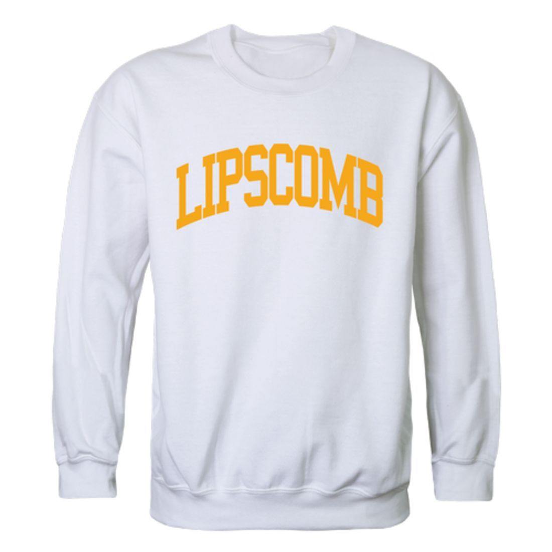 Lipscomb University Bisons Arch Crewneck Pullover Sweatshirt Sweater White