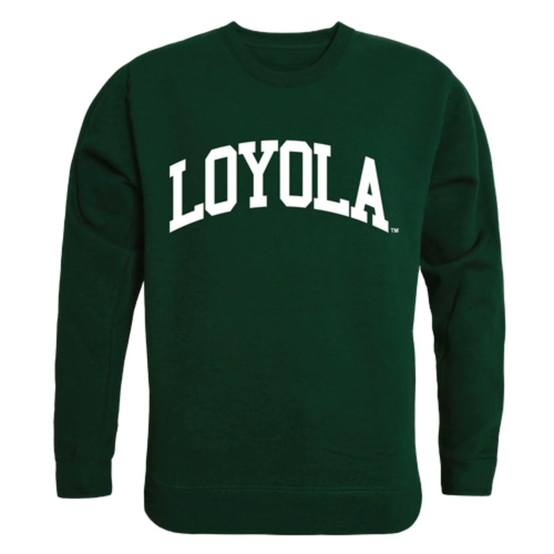 Loyola University Maryland Greyhounds Arch Crewneck Pullover Sweatshirt Sweater Forest