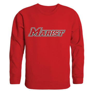 Marist College RedFoxes Arch Crewneck Pullover Sweatshirt Sweater Red