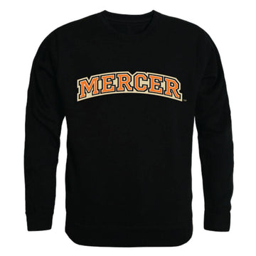 Mercer University Bears Arch Crewneck Pullover Sweatshirt Sweater Black