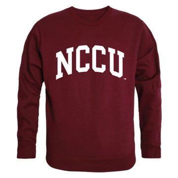NCCU North Carolina Central University Eagles Arch Crewneck Pullover Sweatshirt Sweater Maroon