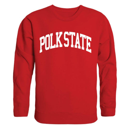 Polk State College Eagles Arch Crewneck Pullover Sweatshirt Sweater Red
