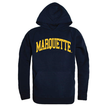 Marquette University Golden Eagles College Hoodie Sweatshirt Navy