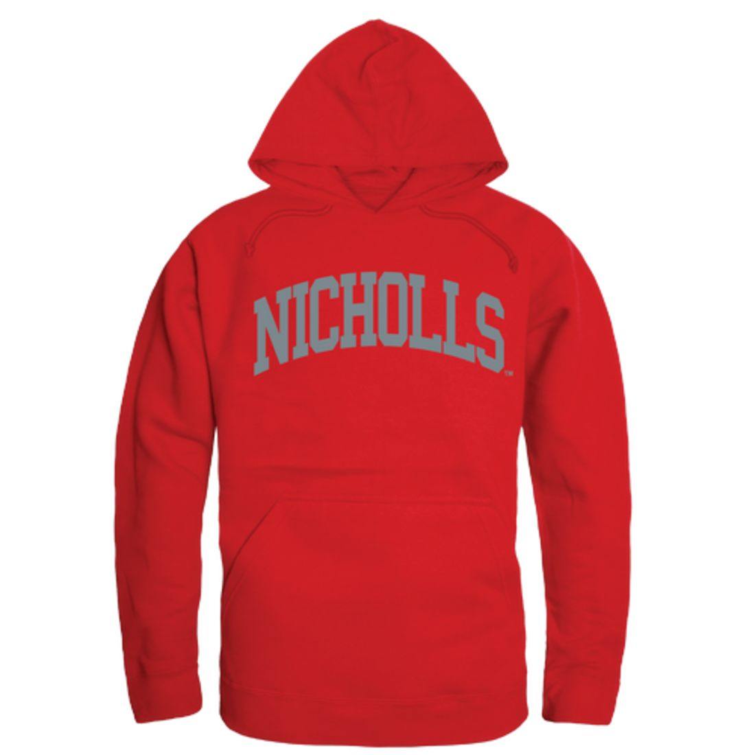 Nicholls State University Colonels College Hoodie Sweatshirt Red