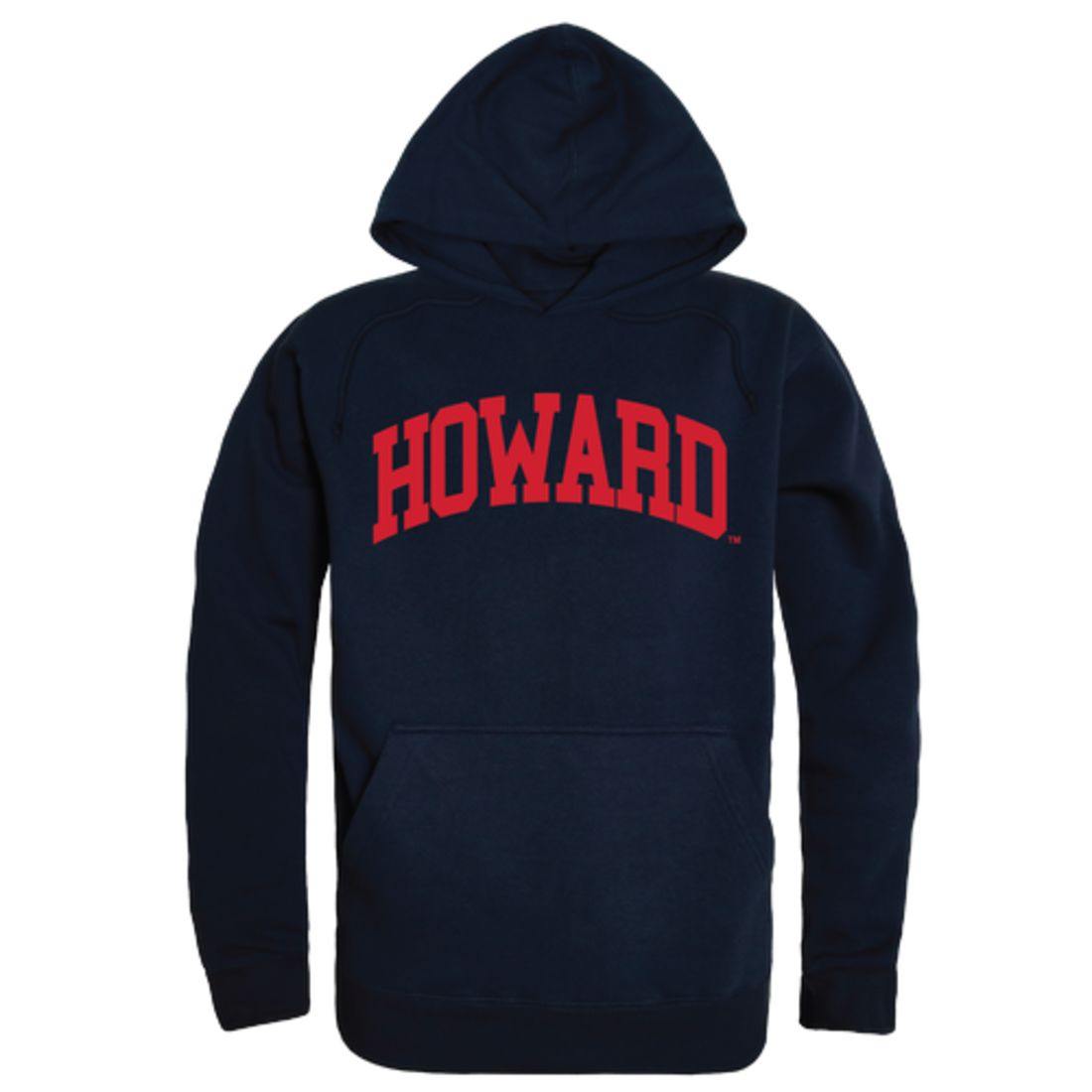 Howard University Bison College Hoodie Sweatshirt Navy
